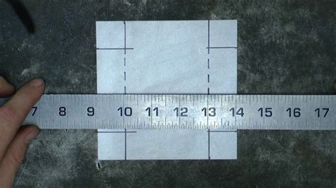 metal box diagram|sheet metal box layout.